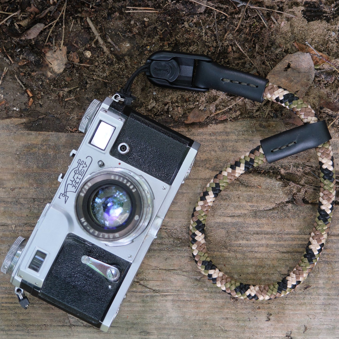 Boring wrist strap CAMO with SmallRig link