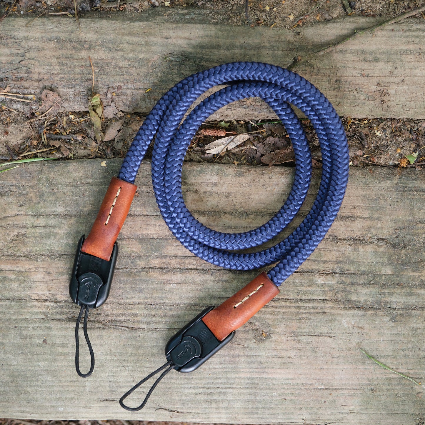 Boring Navy Blue strap with SmallRig links